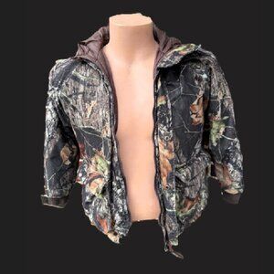 Youth Remington Boys Small Camo Hunting Jacket Hooded Heavy Insulated